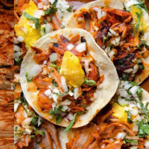 Tacos de pastor 1080 x 1080 1.- Taco al pastor (orden x 5)